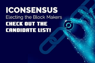 ICONSENSUS’ candidate list — some impressions