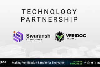 VeriDoc Global Partners with Swaransh IT Solutions