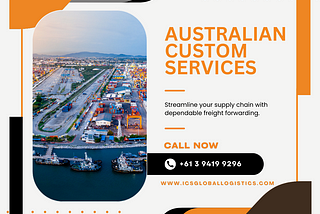 Australian Custom Services — ICS Global Logistics