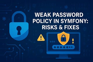 Weak Password Policy in Symfony: Risks & Fixes