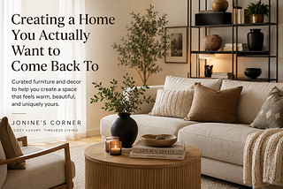 Creating a Home You Actually Want to Come Back To