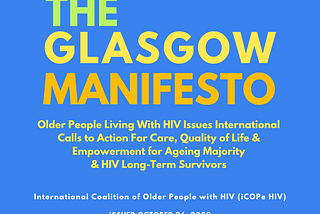 Older People Living With HIV Issue Calls to Action
