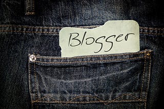 What is blogging and the role it plays in reaching the target audience?