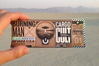 Как купить билет на Burning Man?