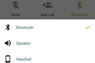 How to add audio device action sheet to your android app