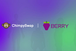 Berry Data Reached a Business Partnership with ChimpySwap
