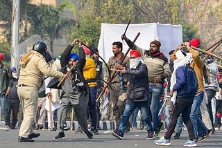 Similarity between Chauri-Chaura and violence by farmers in Delhi