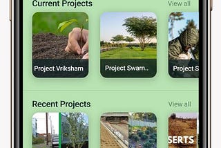 Jeevan: A tree plantation app