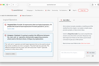 LSBot-Guided Review for Books