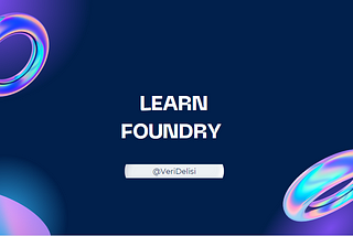Learn Foundry