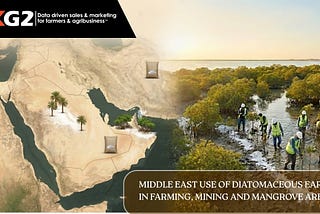 Diatomaceous earth for farming, mining, and mangrove.