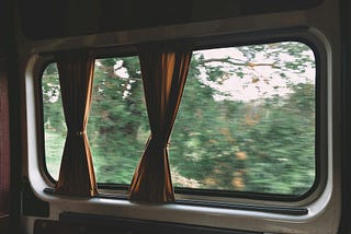 catatan dari dalam kereta