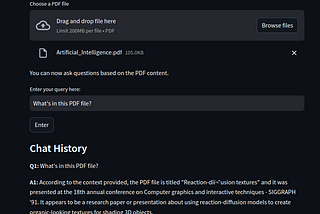 “Unveiling PDF Insights: Advanced Q&A with Local LLM ,Vector Storage & Streamlit”