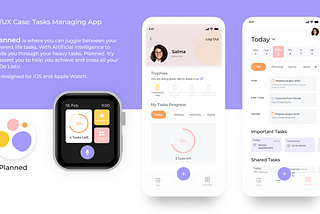 Case study: Tasks managing app