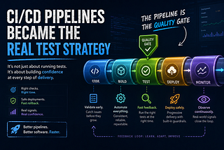 CI/CD Pipelines Became the Real Test Strategy