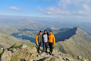 I climbed up Mount Snowdon in lockdown.