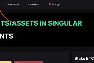 Singular NFT Staking Mining Tutorial