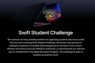 Swift Playgrounds and Swift Student Challenge 2021 — Part 1