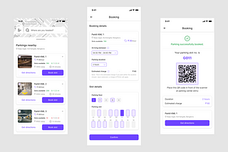 Smart Car Parking App | UX Case Study | Meesho Assignment