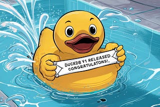 DuckDB V1 released!