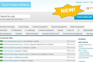 Introducing TechTalentWave.com — an Open space for IT and Tech Job Opportunities!