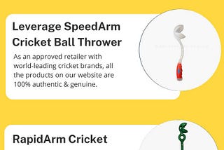 Cricket Ball Thrower — AT SPORTS