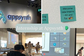 รีวิวฝึกงานที่ Appsynth ✨