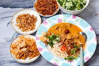How to make delectable and luscious Burmese chicken Khao suey?