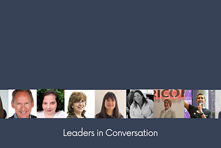 Leaders in Conversation: Collective wisdom