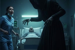 Hospital Horror: Nurse Reports 7-Foot “Grim Reaper” Shadow Looming Over Dying Patient