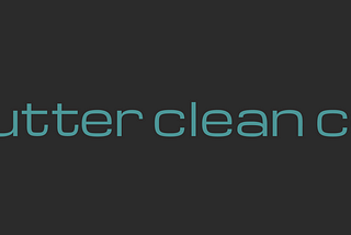 Basics of clean code— Flutter project [UI Part]
