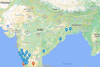 52 Days, 6620kms, 36 Locations — Work From Road, Part 1