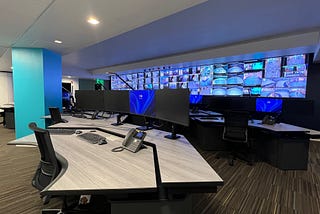 Modern Airport Control Center