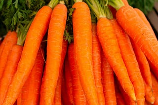 Photo of carrots.