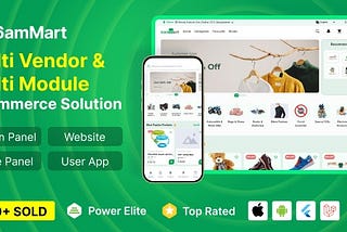 6amMart Bundle — Admin Panel with Delivery App and Store App v2.8.1