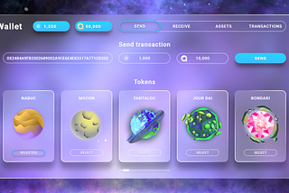 Space Tokens Wallet