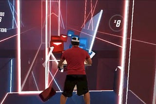 A Lesson From Beat Saber in Virtual Reality…