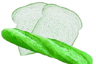 Let's get this (green fluorescent) bread!