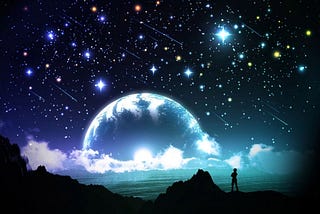 Moon & Stars…
Have you ever spent a night looking at the sky, finding out how beautiful it looks…