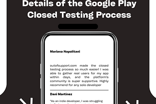 Details of the Google Play Closed Testing Process