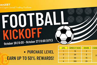 ⚽️Football Kickoff, Earn up to 50% rewards!⚽️