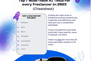 Essential AI Tools for Freelancers 2023: Top 7 Picks