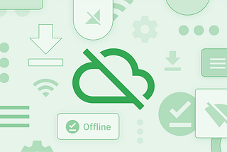 Ilustration of offline states