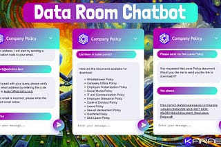 Custom Data Room Chatbots for your website
