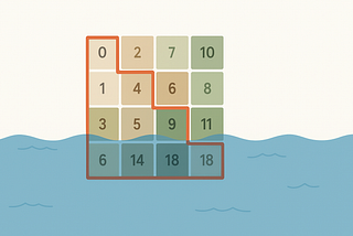 Swim in Rising Water — solve LeetCode 778 the easy way (Python)