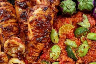 Resep cumi bakar gurih dan