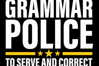 Grammar Police To Serve And Correct Svg Png, Grammar Svg, Grammar Police, Teacher Appreciation Digital Download Sublimation PNG & SVG Cricut