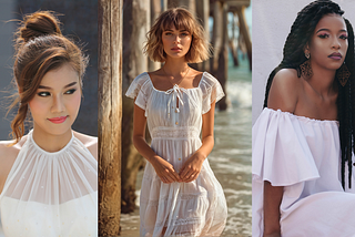 Nothing Beats the Beauty and Charm of a Well-Designed White Dress