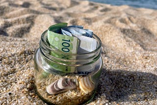 How to make a sun-soaked money-drawing spell jar.