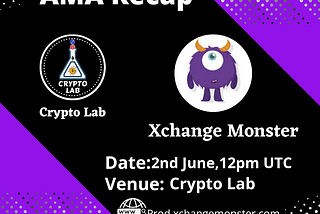 Crypto Lab X Xchange Monster